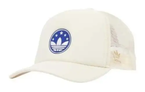 Adidas Originals Polyester Baseball Caps Men's White
