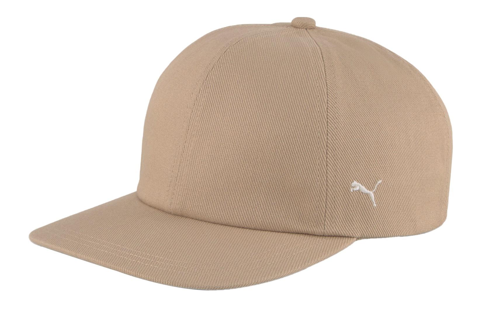 PUMA Cotton Baseball Caps Unisex Beige