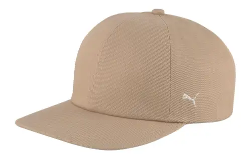 PUMA Cotton Baseball Caps Unisex Beige