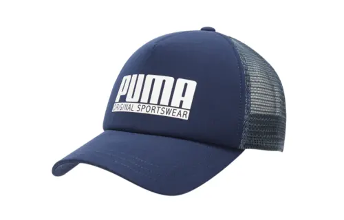 PUMA Polyester Baseball Caps Unisex Blue/Black