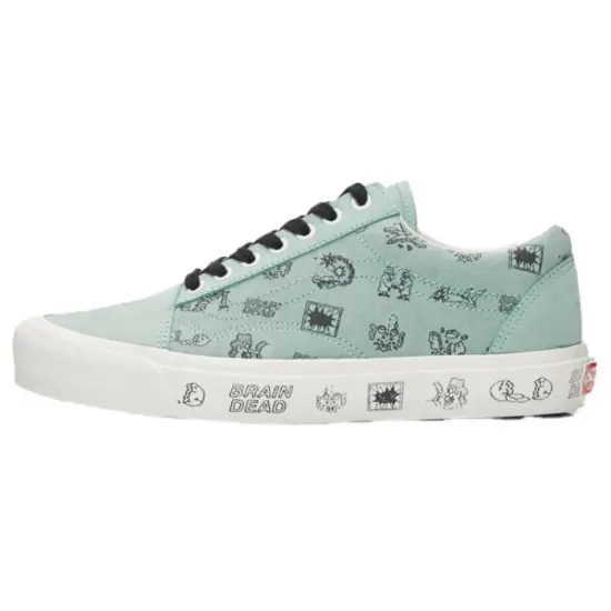 Vans Old Skool Brain Dead Green