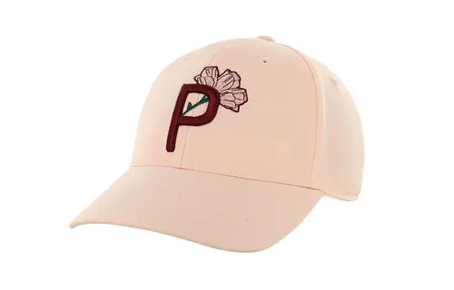 PUMA Polyester, Viscose, Elastane Baseball Caps Women's Pink
