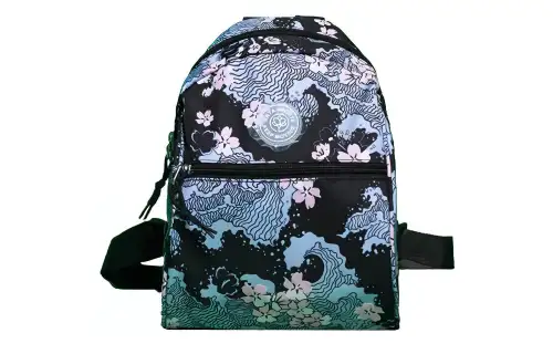 Anta Nylon Backpack Small Unisex Black