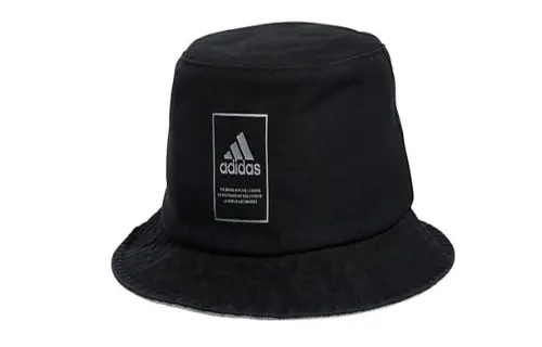 Adidas Cotton Bucket Hats Unisex Black