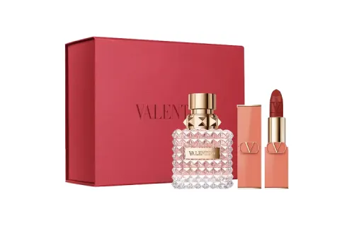 Valentino Valentino, gift box, perfume, lipstick, 50 ml, #111