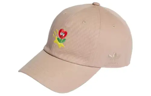 Adidas Originals Cotton Baseball Caps Unisex Brown