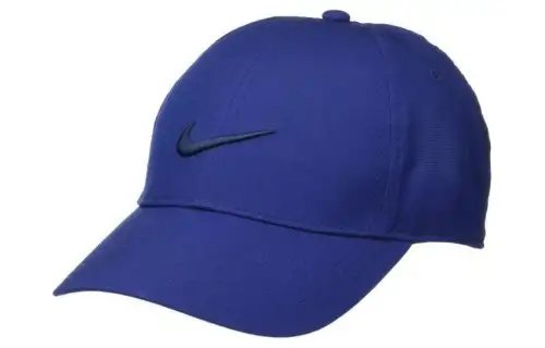 Nike Label Polyester Baseball Caps Women's Blue