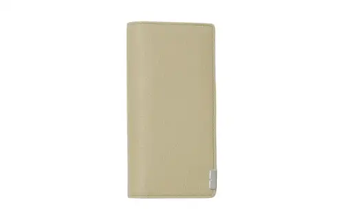 Burberry Calfskin Wallet Men's Orion Beige