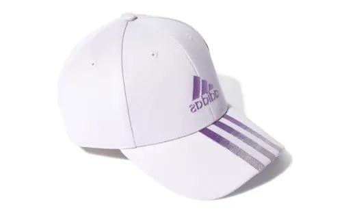 Adidas Cotton Blend Baseball Caps Unisex White