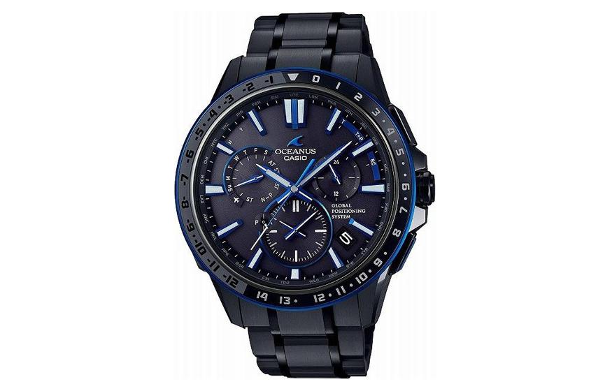 CASIO Men OCEANUS 45mm Black Watch