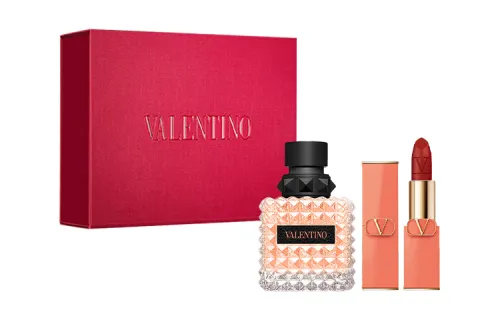 Valentino Valentino, perfume, lipstick, set