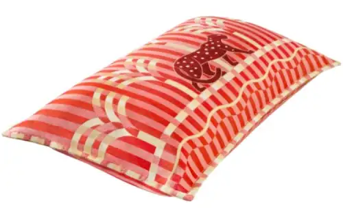 Cartier Panthère De Cartier Cheetah Cushion Cushion/Cushion Red 48×30cm