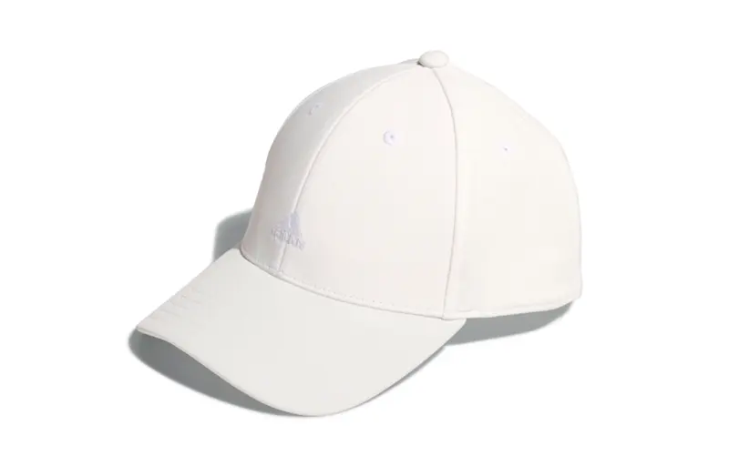 Adidas Synthetic Fiber Baseball Caps Unisex White