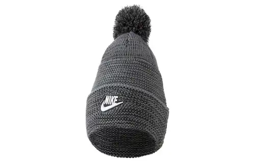 Nike Acrylic, Wool, Polyester Beanies Men's Gray