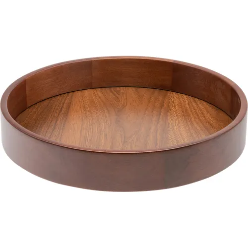 Wooden cosmetic table rotating storage box, perfume for skin care, dressing table from natural wood