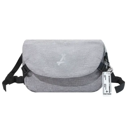 GF Nylon Workwear Bag, Cycling Bag, Shoulder Bag, Crossbody Bag Regular Unisex Gray