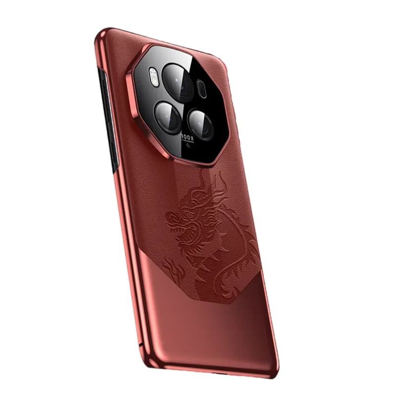 Baoguang TPU material, feels super good, simple anti-fall, shock-absorbing lens, all-inclusive protection, thin electroplating mobile phone case, suitable for Huawei Honor magic6Pro MAGIC6 business style