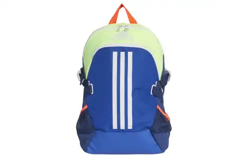 Adidas Polyester Backpack Regular Unisex Royal Blue & Signal Green