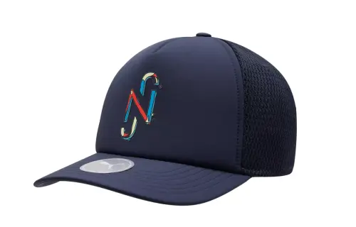 PUMA Cotton, Polyester Baseball Caps Unisex Blue