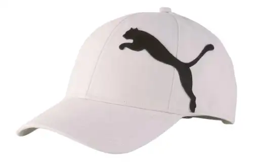 PUMA Polyester Baseball Caps Unisex White