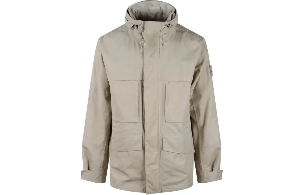 STONE ISLAND Ghost Drawstring Hooded Jacket