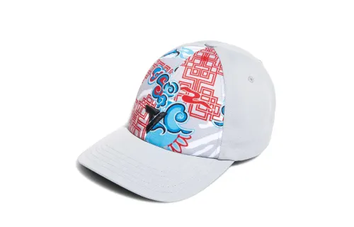 Adidas Cotton Baseball Caps Unisex Gray