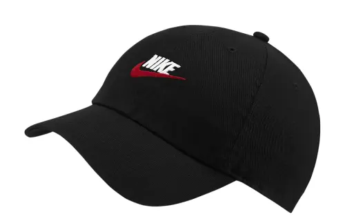 Nike Twill Fabric Baseball Caps Unisex Black