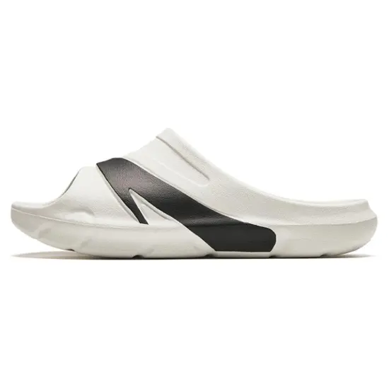 ANTA C37 Series Slide Slippers Women's Ivory White Black