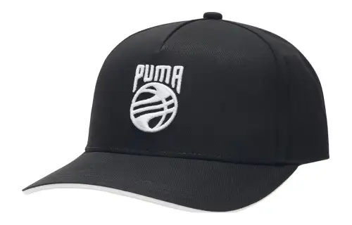 PUMA Cotton Baseball Caps Unisex Black