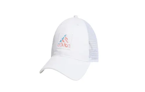 Adidas Cotton, Polyester Baseball Caps Unisex White