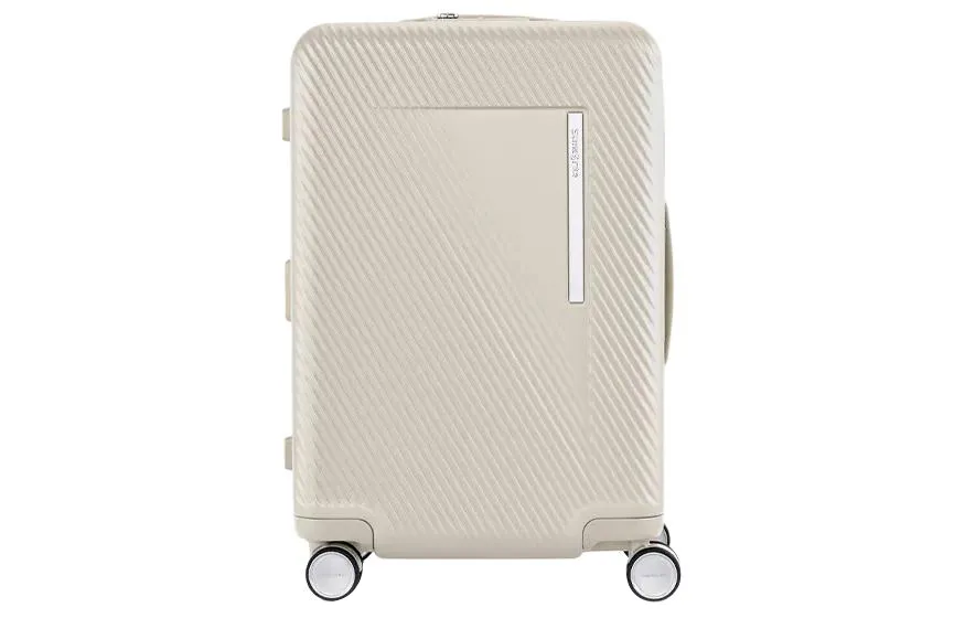 SAMSONITE Polycarbonate Luggage Suitcase For Air Travel 20 Inch Unisex Coffee
