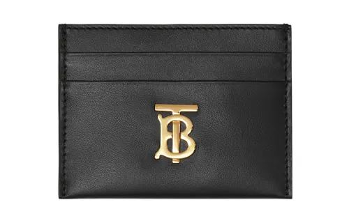 Burberry Logo Leather Card Holder