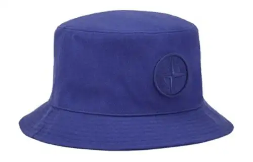 STONE ISLAND Acrylic, Wool, Cotton Bucket Hats Men's Blue