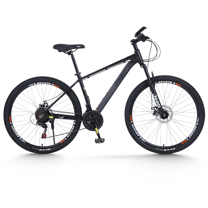 Jeep XC Trail Running Mountain Bike Aluminum Alloy Disc Brake Mountain Bikes All Adults