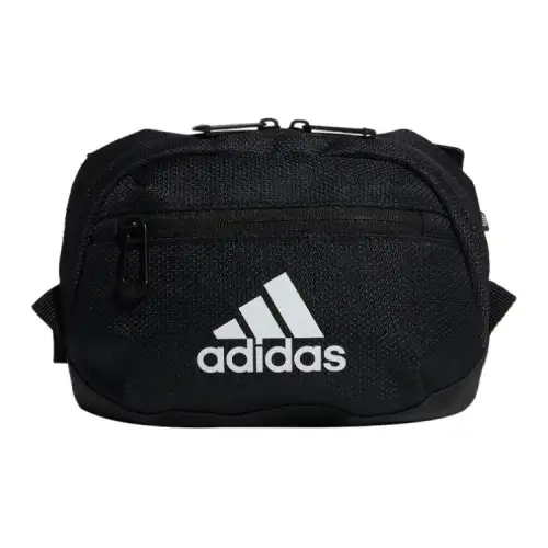 Adidas Polyester Shoulder Bag, Crossbody Bag Regular Unisex Pure Black