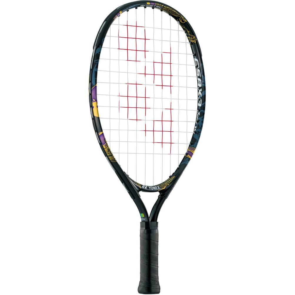 YONEX OSAKA Jr 19 175g Racket Weight 80 Square Inches Head Size Gold Purple Kids’ Aluminum Tennis Rackets