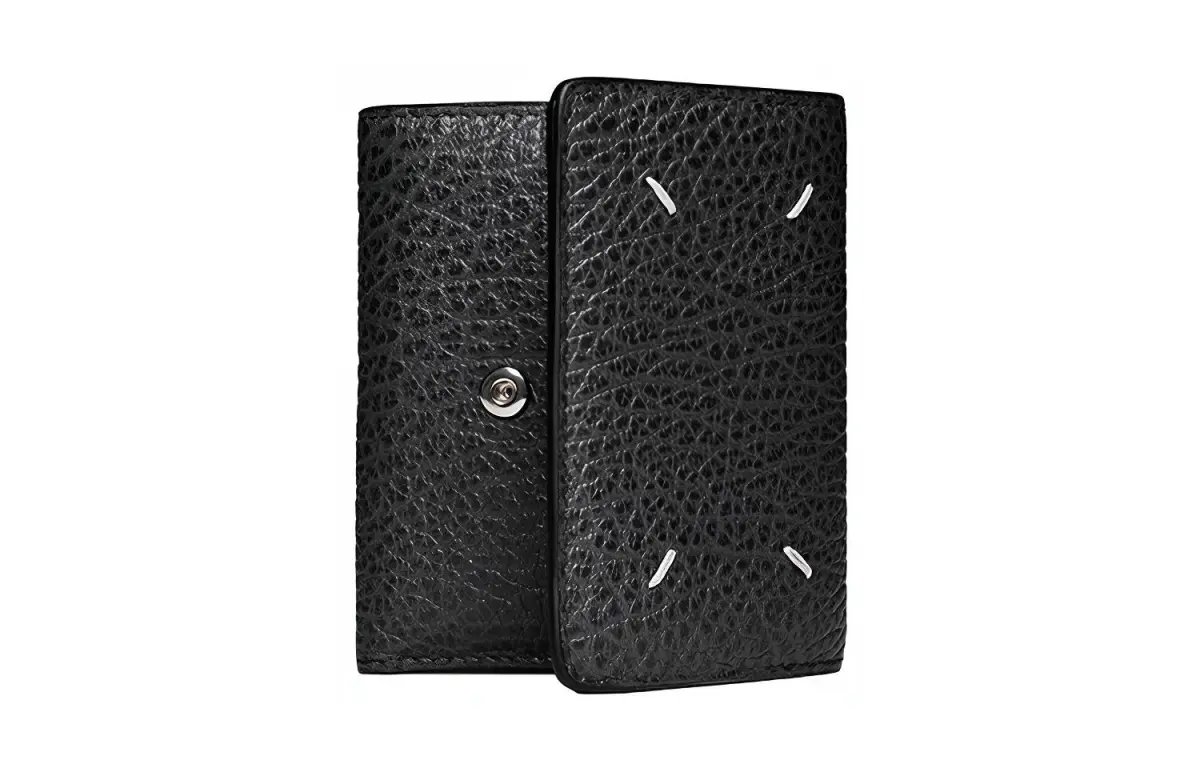 Maison Margiela leather tri-fold wallet