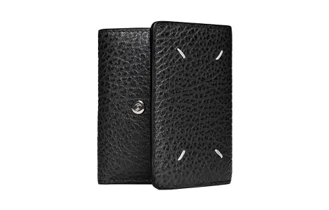 Maison Margiela leather tri-fold wallet