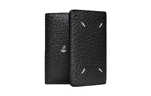 Maison Margiela leather tri-fold wallet