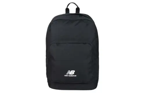 New Balance Polyester Backpack Regular Men's Black