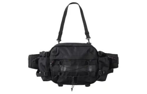 New Balance Polyester Handbag, Shoulder Bag Regular Unisex Black