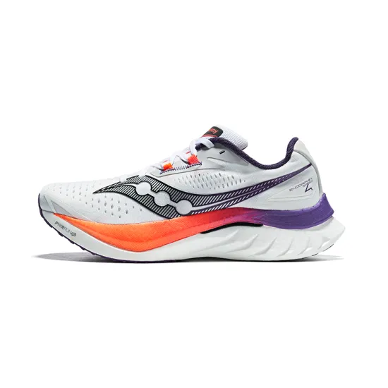 Saucony Endorphin Speed 4 White Viziorange