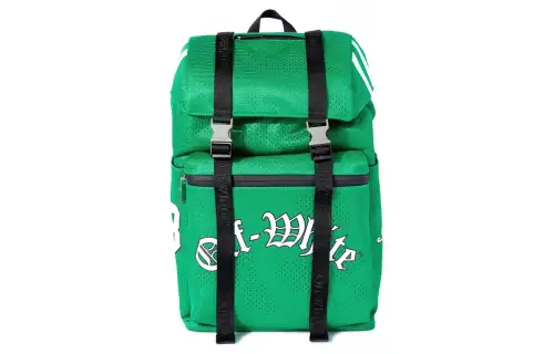 OFF WHITE Outdoor Hike Backpack 'Green/White'