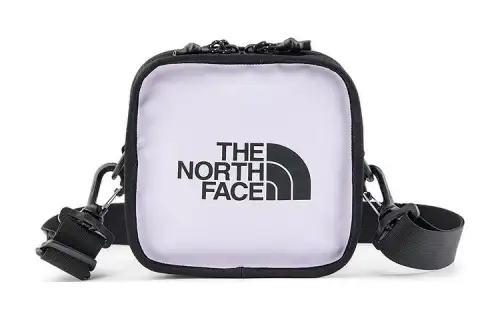 THE NORTH FACE 2.5L One Shoulder Crossbody Outdoor Bag Recycled Polyester Light Purple Unisex