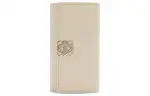 LOEWE Calfskin Clutch Unisex Beige