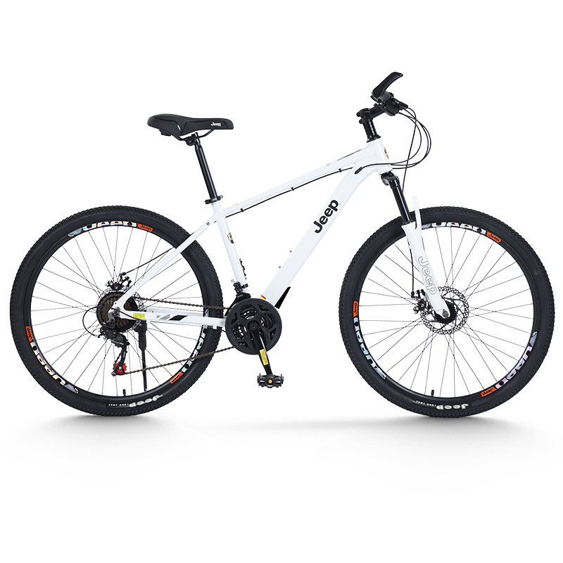 Jeep XC Trail Running Mountain Bike Aluminum Alloy Disc Brake Mountain Bikes All Adults