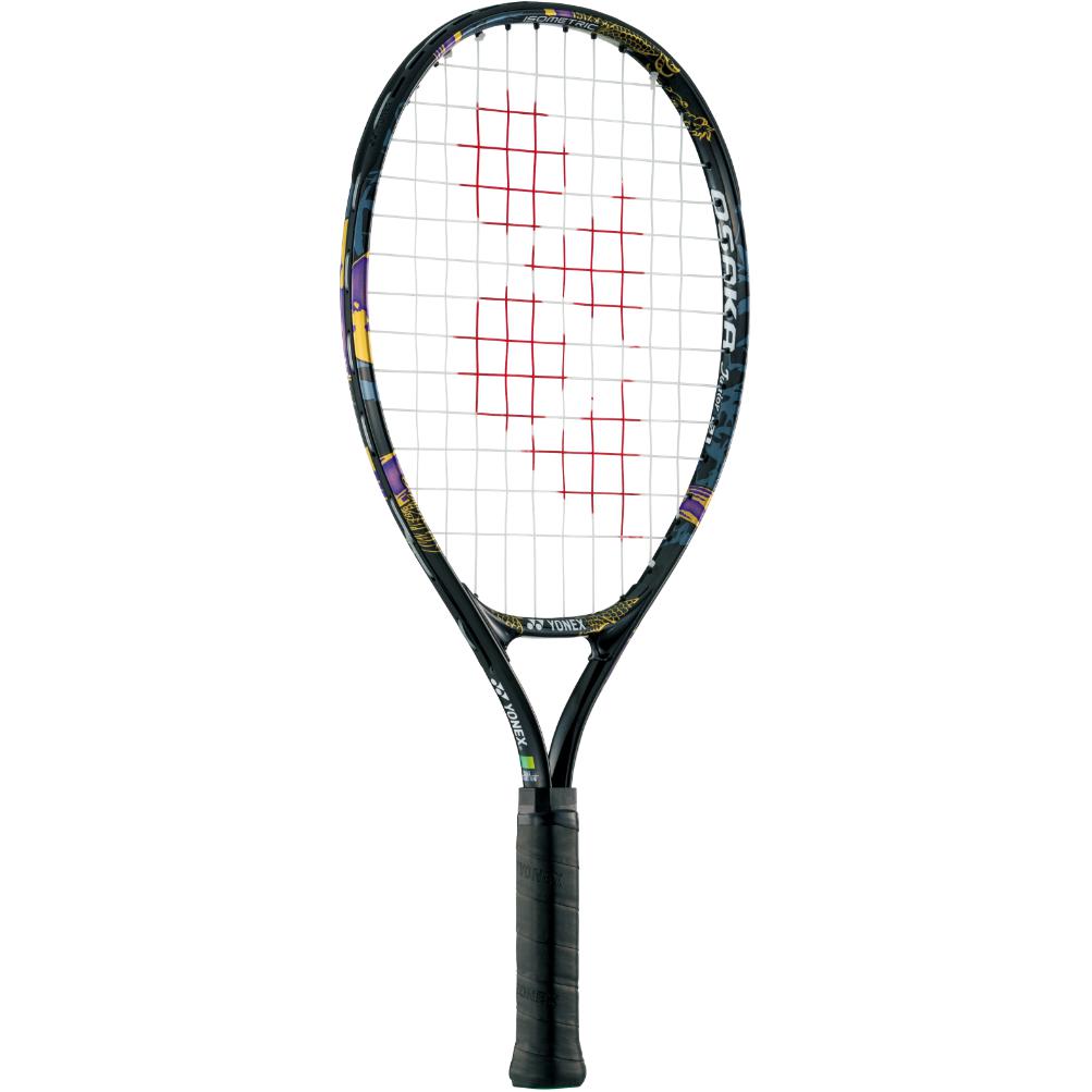 YONEX OSAKA Jr 21 195g Racket Weight 85 Square Inches Head Size Gold Purple Kids’ Aluminum Tennis Rackets