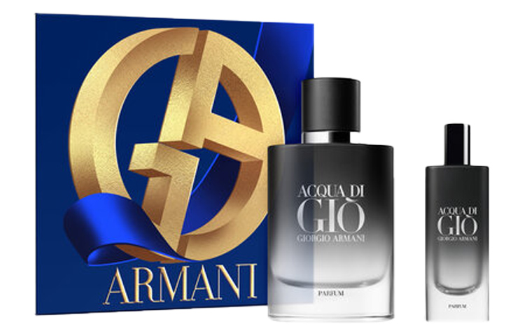 Armani, perfume, set, 75 ml, 15 ml