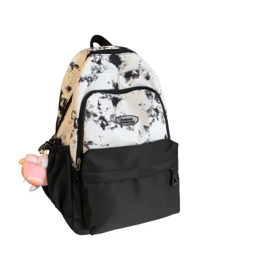 NX DOUGHNUT Nylon Backpack Regular Women's Black/Brown/Blue/Purple