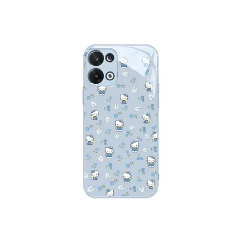 Hello Kitty, glass cute cartoon fresh compatible phone case, material, flowered, 10, 10 pro+, 8/, x6